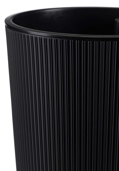 PLASTOVÝ KVETINÁČ URBANIKA ECO 19,5X36,5 CM ČIERNA