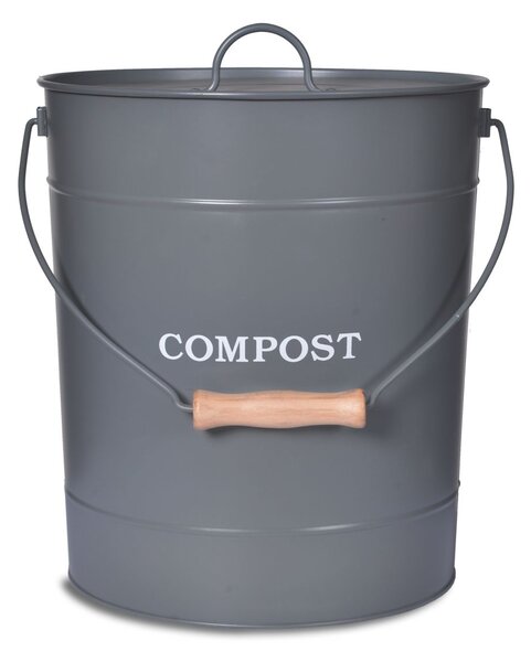 Vedierko na kompost Charcoal 10 l