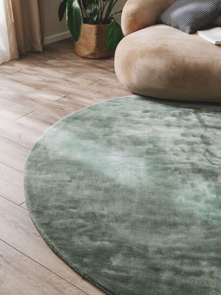 MOOD SELECTION Round Nela Light Green - koberec ROZMER CM: ø120