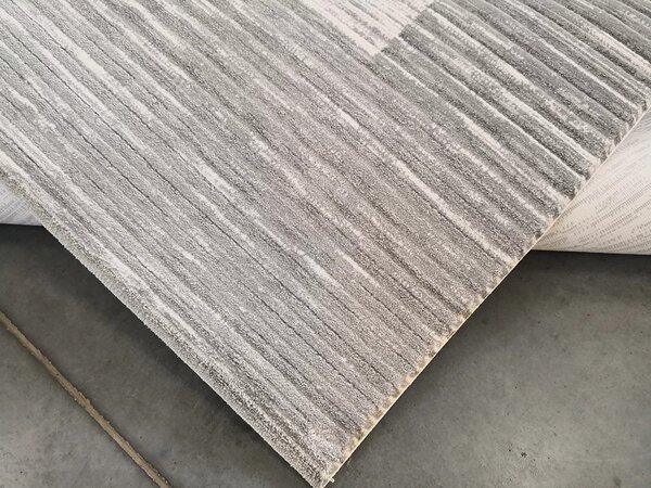 Berfin Dywany , Kusový koberec Vals 8001 Grey, 200x290, šedá, kancelária