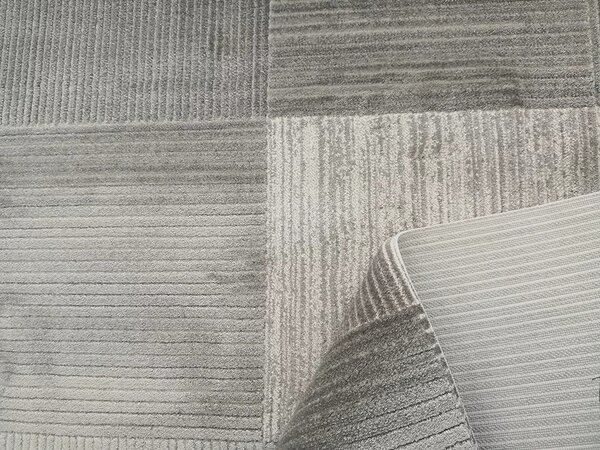 Berfin Dywany , Kusový koberec Vals 8002 Grey, 200x290, šedá, obývacia izba