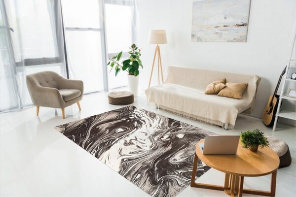Berfin Dywany , AKCIA: 200x290 cm Kusový koberec Vals 8003 Beige, hnedá, kancelária