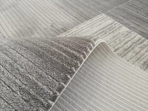 Berfin Dywany , Kusový koberec Vals 8002 Grey, 200x290, šedá, obývacia izba