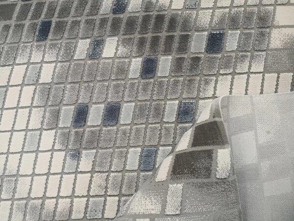 Berfin Dywany , Kusový koberec Vals 8375 Grey, 80x150, šedá, kancelária