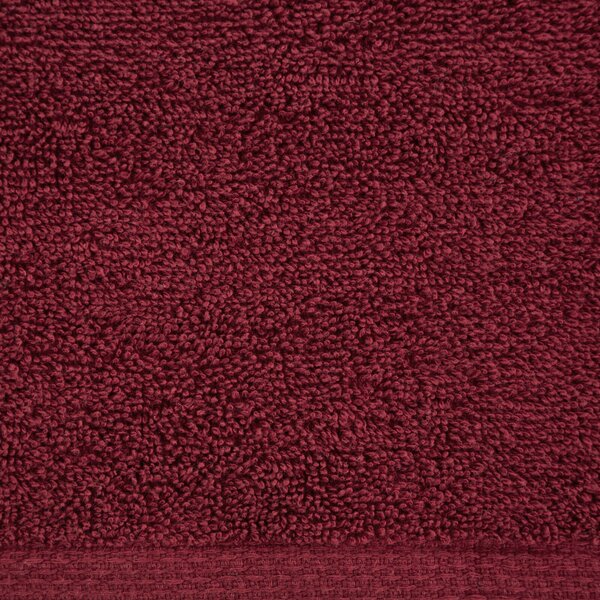 FROTÉ UTERÁK SMOOTH1 50X90 CM BORDOVÁ