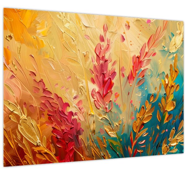 Obraz - Maľba poľa (70x50 cm)