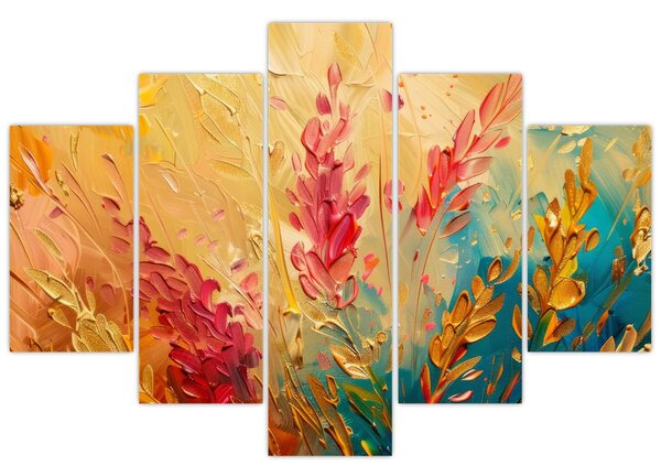 Obraz - Maľba poľa (150x105 cm)
