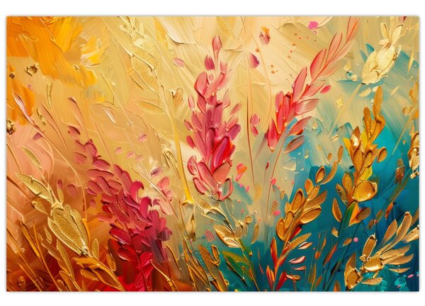 Obraz - Maľba poľa (90x60 cm)