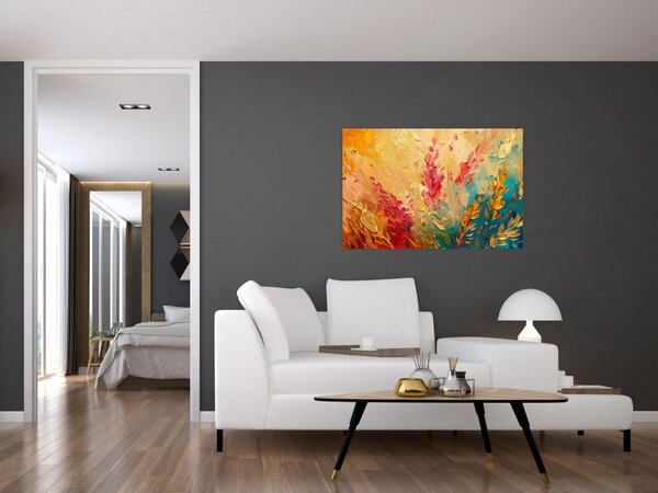 Obraz - Maľba poľa (90x60 cm)