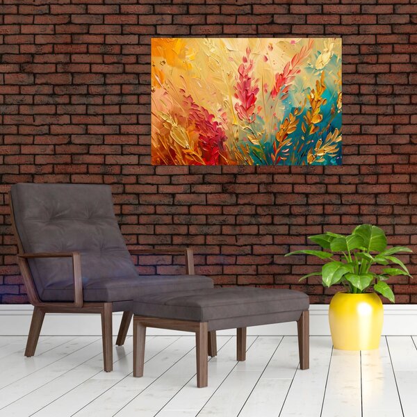 Obraz - Maľba poľa (90x60 cm)