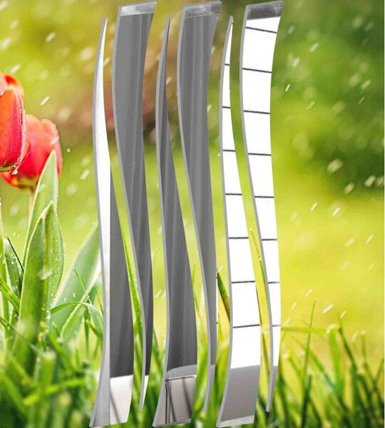 Zrkadlová nálepka na stenu čiara dekoračná nálepka I SENTOP OX007- 3D modern stickers