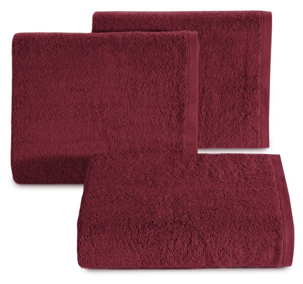 FROTÉ UTERÁK SMOOTH2 50X100 CM BORDOVÁ