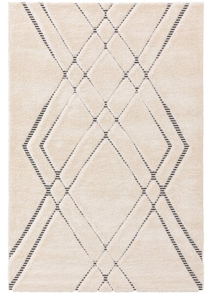 MOOD SELECTION Aimee Cream/Charcoal - koberec ROZMER CM: 120 x 170
