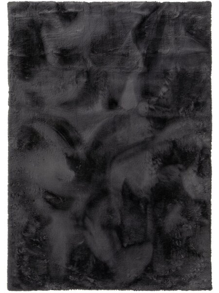 MOOD SELECTION Umelá kožušina Dave Charcoal - koberec ROZMER CM: 80 x 150