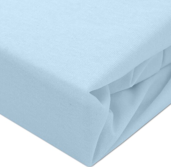DETSKÉ NEPRIEPUSTNÉ JERSEY PRESTIERADLO SG 009 60X120 CM SVETLOMODRÁ