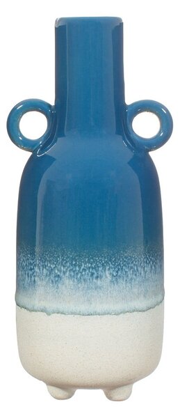 Modrá váza Sass & Belle Bohemian Home Mojave, výška 23 cm