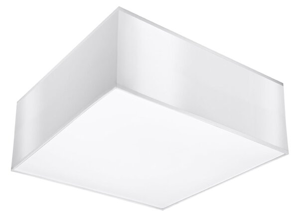 Stropné svietidlo Horus, 1x biele plastové tienidlo, (biely plast), (25 cm)