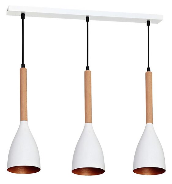 Luster na lanku MUZA 3xE27/60W/230V