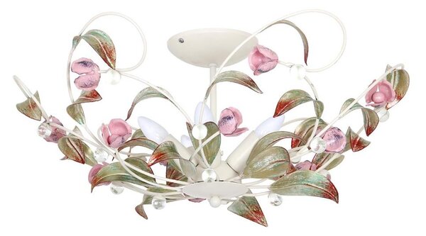 Prisadený luster ROSE 5xE14/60W/230V