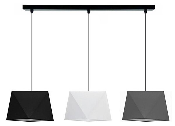 Luster na lanku DIAMENT 3xE27/60W/230V