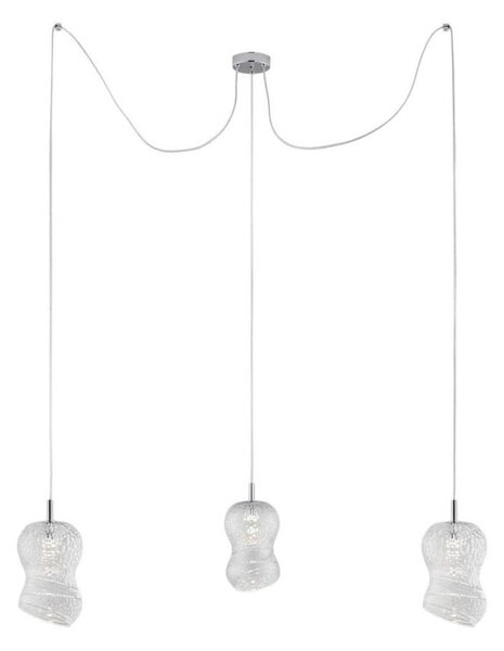 Argon 1357 - LED Luster na lanku GARDA 3xLED/5W/230V