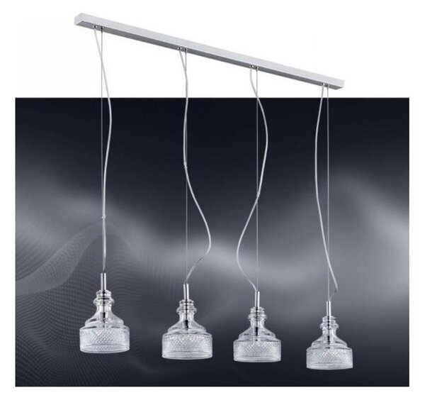 Argon 1650 - LED Luster na lanku TULUZA 4xLED/5W/230V