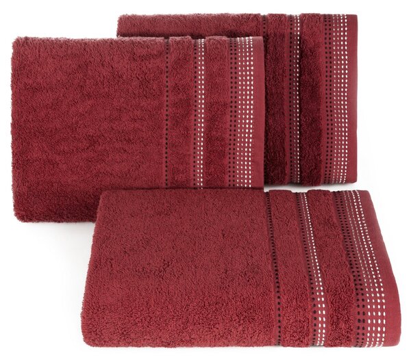 FROTÉ UTERÁK POLA20 70X140 CM BORDOVÁ