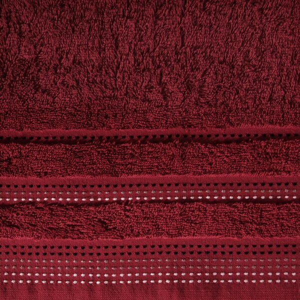 FROTÉ UTERÁK POLA20 70X140 CM BORDOVÁ