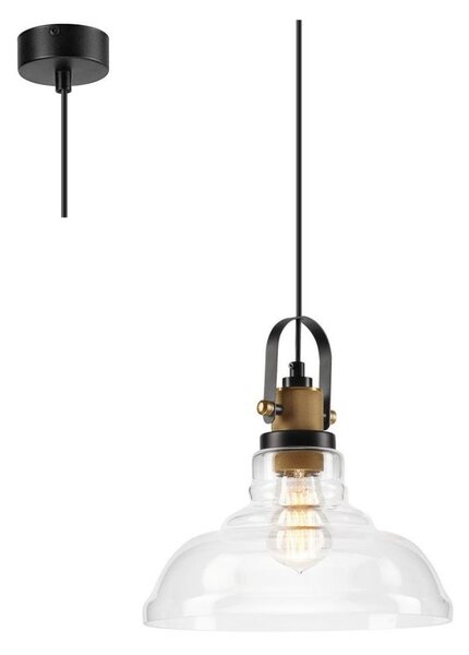 Luster na lanku SINGLE 1xE27/60W/230V