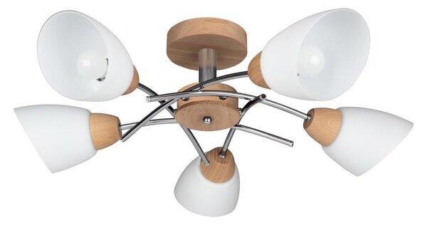 Spot-Light 8141574 - Prisadený luster VILETTA 5xE27/40W/230V