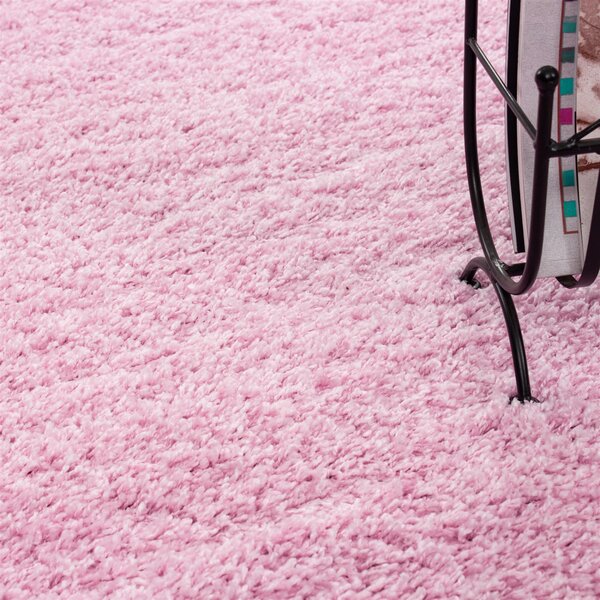 Ayyildiz , Kusový koberec Life Shaggy 1500 pink, 240x340, ružová, spálňa