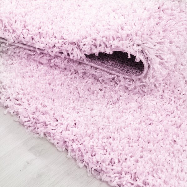 Ayyildiz , Kusový koberec Life Shaggy 1500 pink, 240x340, ružová, spálňa