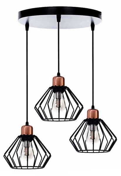 Luster na lanku PORTO 3xE27/40W/230V