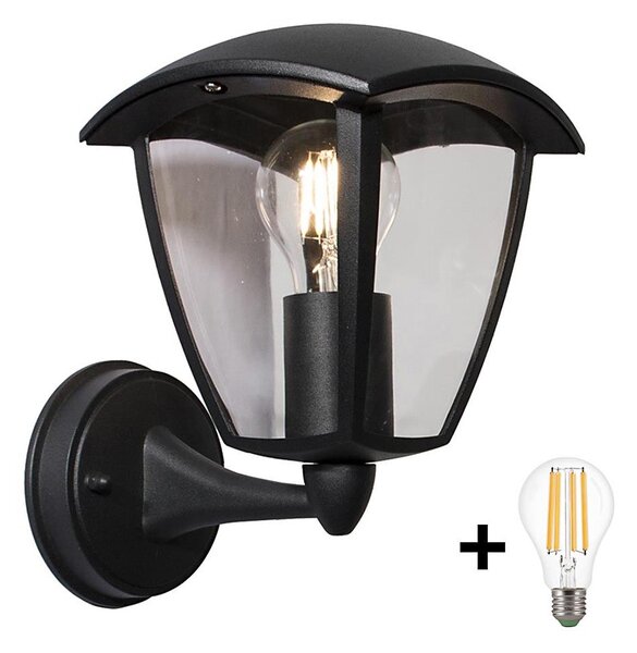 Brilagi - LED Vonkajšie nástenné svietidlo LUNA 1xE27/60W/230V IP44