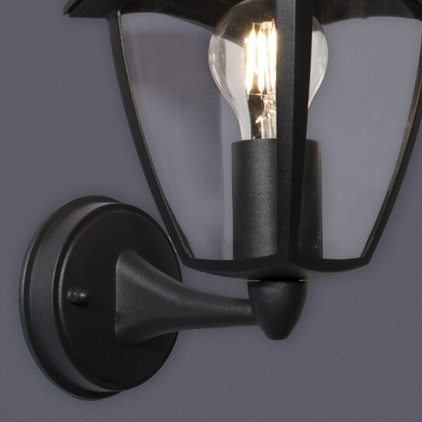 Brilagi - LED Vonkajšie nástenné svietidlo LUNA 1xE27/60W/230V IP44