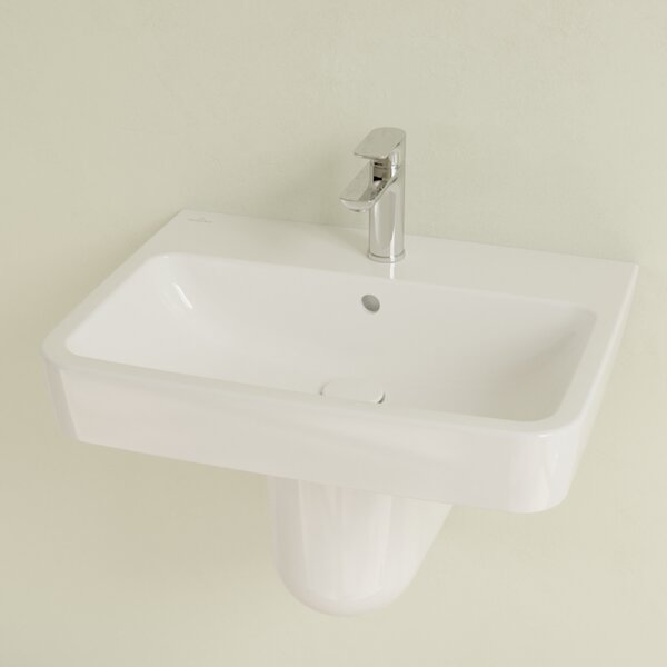 Villeroy & Boch O.novo - Umývadlo 600x460 mm, s prepadom, alpská biela 4A416001