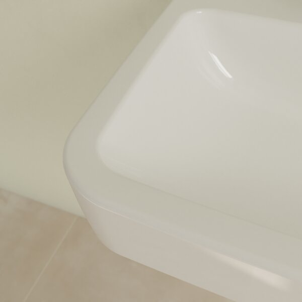 Villeroy & Boch O.novo - Umývadlo 600x460 mm, s prepadom, alpská biela 4A416001
