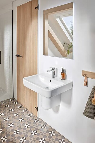 Villeroy & Boch O.novo - Umývadlo 600x460 mm, s prepadom, alpská biela 4A416001