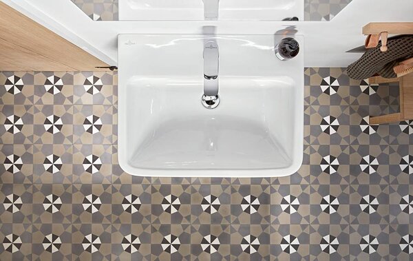 Villeroy & Boch O.novo - Umývadlo 600x460 mm, s prepadom, alpská biela 4A416001