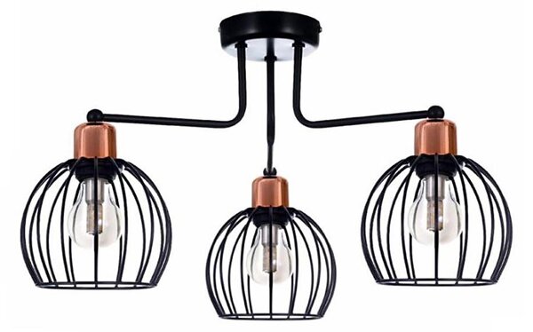 Prisadený luster CELTA 3xE27/40W/230V