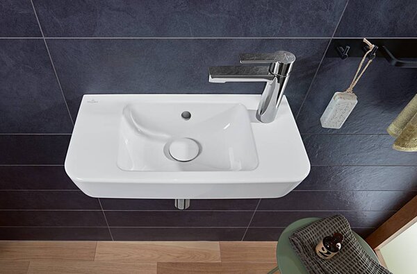 Villeroy & Boch O.novo - Umývadielko 500x250 mm, s prepadom, alpská biela 4342R501