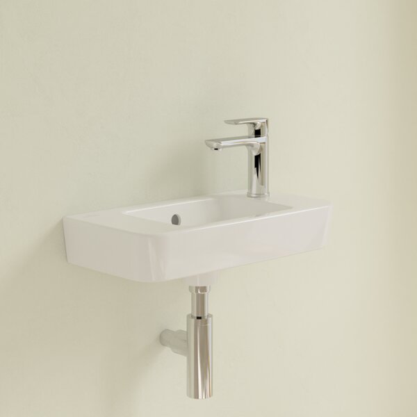 Villeroy & Boch O.novo - Umývadielko 500x250 mm, s prepadom, alpská biela 4342R501