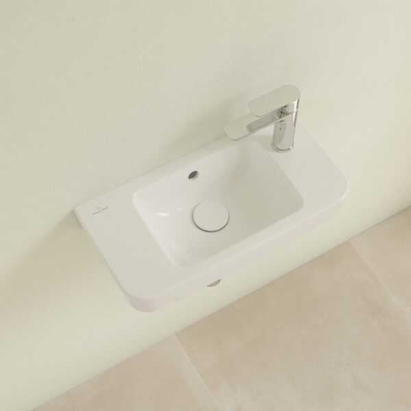 Villeroy & Boch O.novo - Umývadielko 500x250 mm, s prepadom, alpská biela 4342R501