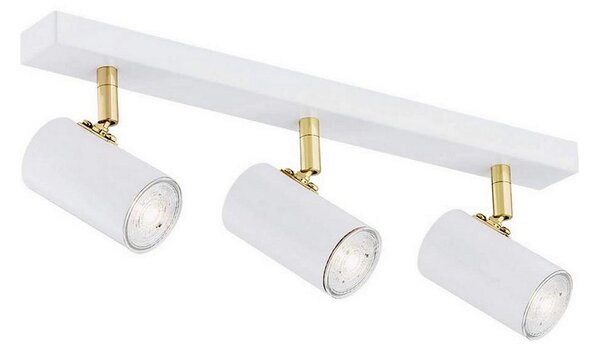 Argon 1475 - Bodové svietidlo LAGOS 3xGU10/5W/230V biela/zlatá
