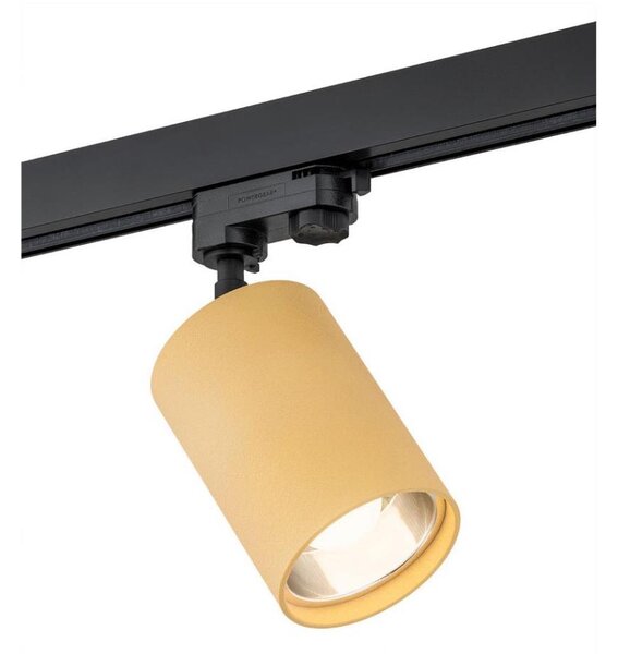 Argon 4304 - Bodové svietidlo do lištového systému BERGEN 1xE27/15W/230V zlatá