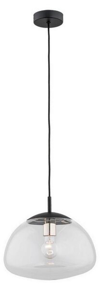 Argon 4332 - Luster na lanku TRINI 1xE27/15W/230V priemer 30 cm čierna