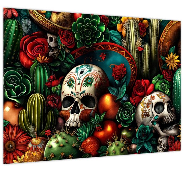 Obraz - Mexický koncept (70x50 cm)