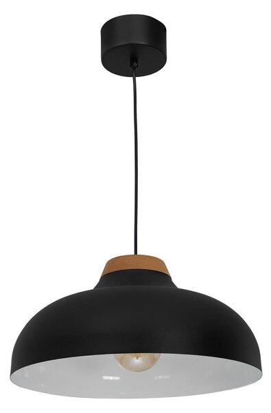 Luster na lanku BURGOS 1xE27/60W/230V čierna