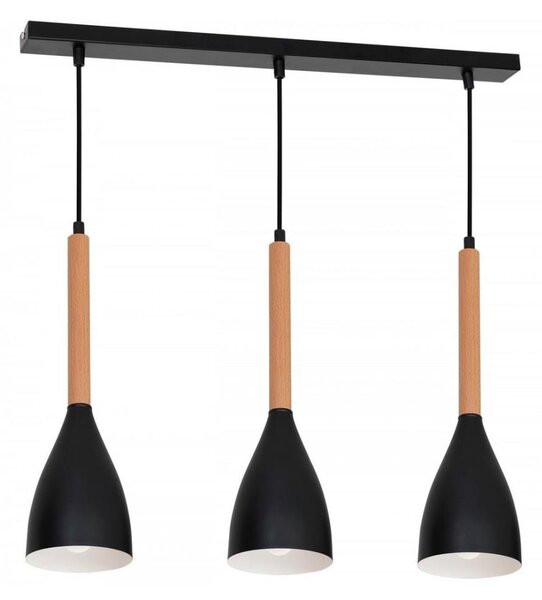 Luster na lanku MUZA 3xE27/60W/230V