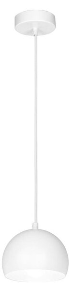 Závesné svietidlo SOOL na lanku 1xE27/15W/230V pr. 15 cm biele